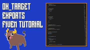 FiveM - How to use ox_target (How to make ox_target exports)