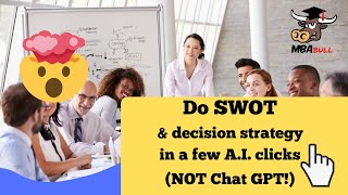 SWOT Analysis 95% Faster HACK! Do THIS for Any Project or Decision Strategy #Ai Not #ChatGPT
