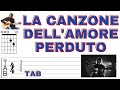 La canzone dell'amore perduto - Fabrizio De Andrè - Tutorial Chitarra