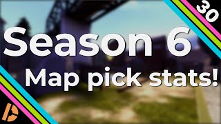 Season 6 Map pick stats! - RGL Dispatch #30 (8/22/21 - 9/4/21)