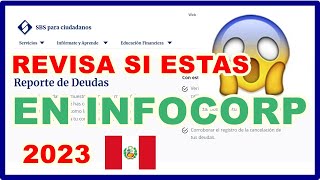 COMO SABER SI TENGO DEUDAS EN EL SISTEMA FINANCIERO - SBS PERU 2023 - GRATUITO