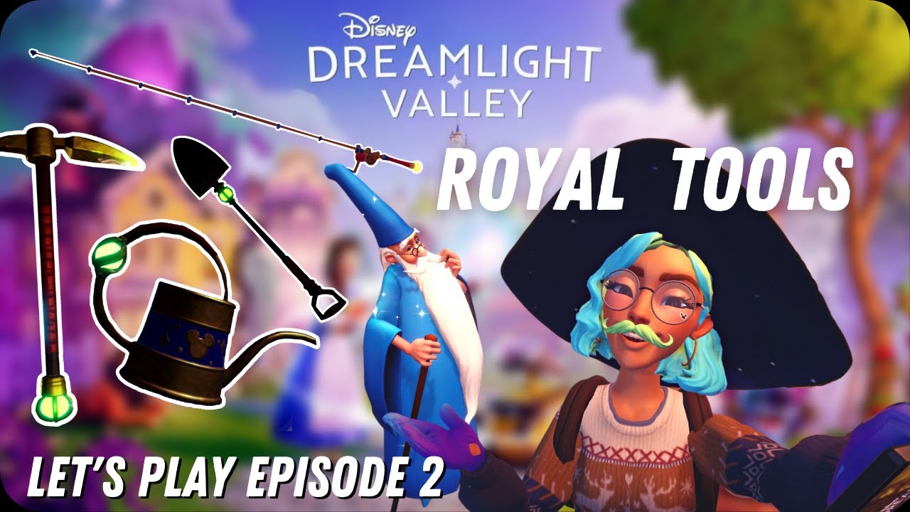 Where to find the Royal Tools in Disney Dreamlight Valley | Let's Play Ep 2