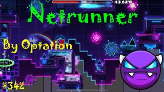 Geometry Dash - W. D. #342: Netrunner by Optation (w/Coin)