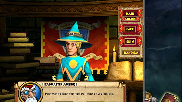 Wizard101-Wizard City Walkthrough (Part 1: Character Creation)