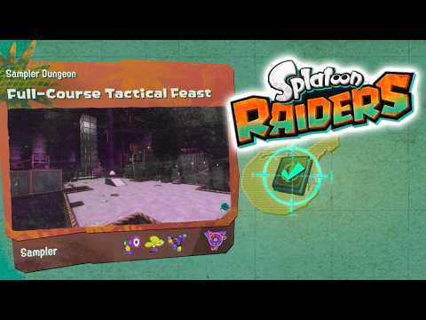 Splatoon Raiders - Full-Course Tatical Feast (Sampler Dungeon)