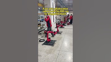 Arm span 930mm load 5kg six-axis collaborative robot worth 4,000 US dollars a #six-axis robot