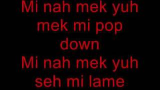 Vybz Kartel ft Shebba - Gaza Man Mi Name/Mi Nah with Lyrics  (Teasa Riddim) Resimi