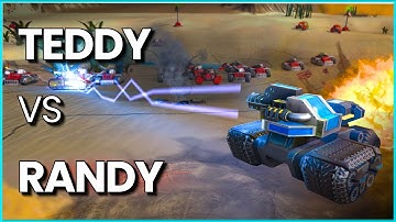 Shocking High TS 1v1: Teddy VS rAndy - Beyond All Reason 1v1 Cast
