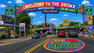Driving from Baychester to Co-Op City in the Bronx, New York