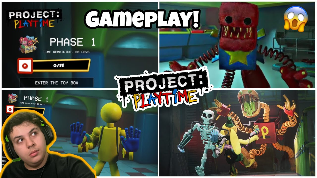 Project: Playtime was just released! The new Poppy Playtime game! Foll, project  playtime gameplay