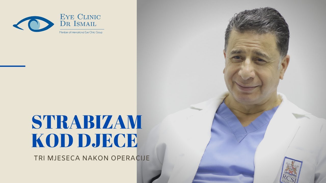 STRABIZAM KOD DJECE / PREGLED TRI MJESECA NAKON OPERACIJE