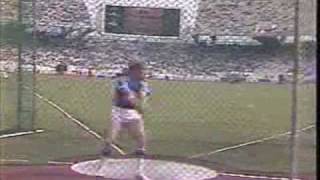 Hammer Throw Slow Motion
