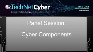 Panel: Cyber Component Commanders