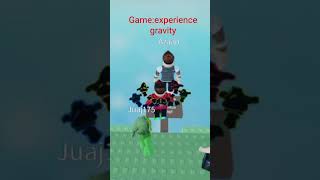 experience gravity