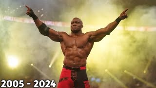 All Of Bobby Lashley WWE PPV Match Card Compilation (2005 - 2024)