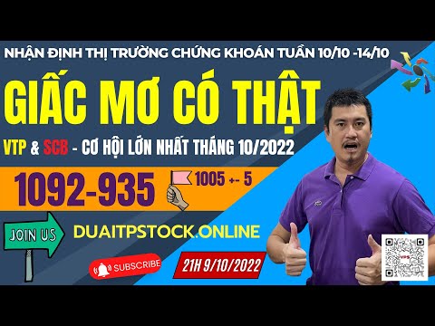 Video Nhận định thị trường chứng khoán 10/10 : giấc mơ có... - youtube