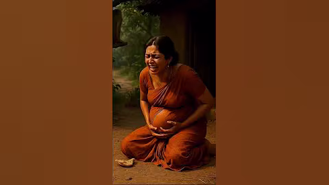 "When a Monkey Became Her Savior…"#ai#monkey#wildliferescue#pregnantwoman