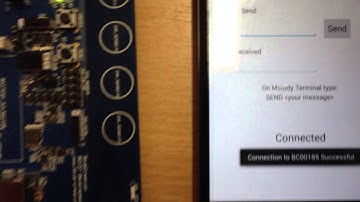 BC127: BLE (Bluetooth 4.0) connecting to Android