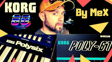 Korg PolySix & Poly61 by MeX (Subtitles)