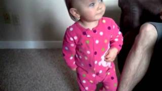 Zoe Searching for Easter Basket- Easter 2011