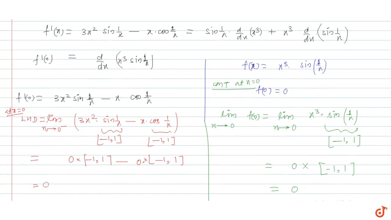 Let f x 3x 2sin 1 x xcos 1 x if x 0 f 0 0 And f 1 pi 0 let-f-x-3x-2sin-1-x-xcos-1-x-if-x-0-f-0-0-and-f-1-pi-0