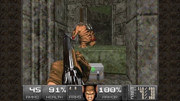 DOOM 2 - Back to Saturn X 2 (Map 13: Drowntown): Ultra Violence 100%