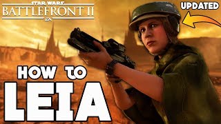 Battlefront 2 - PRINCESS LEIA Updated Hero Guide (2020) - Best Star Cards, In-Depth Strategy & Tips!