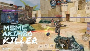 MSMC : FENNEC AKIMBO KILLER? CODM RANKED HIGHLIGHTS #3