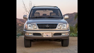 1998 Lexus LX470 Active Height Control (AHC) Video