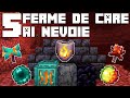 5 FERME DE CARE AI NEVOIE IN MINECRAFT 1.16!