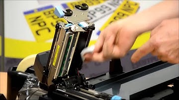 Changing a Ribbon on a CLP 621 Printer