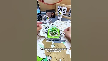 Factory Sale Directly Paper Laser Cut 3D Art Notes Cube Memo Pad#memopad #paperart #papercraft