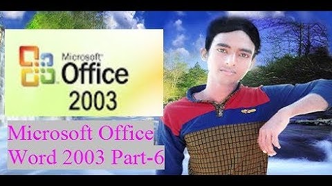 MS Word Bangla Tutorial part-6 in bangla by Ariful4949