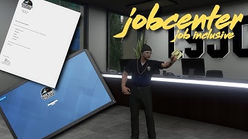 FiveM Jobcenter Script immersive with player management
