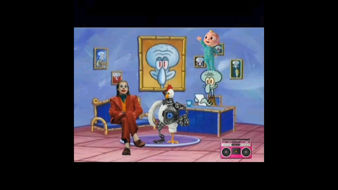 Joker and Cocomelon have Fun on Squidward Chat #shorts #joker #spongebob