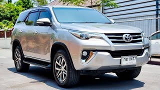 TOYOTA FORTUNER, 2.8 V 2WD ปี2016 โฉม ปเครื่องดีเซล เกียร์Auto ขับ2 ไมล์เพียง 139,000 km.