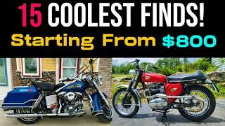 15 Best Classic Motorcycles for Sale: Vintage Offers Starting at $800 up to $9,000!