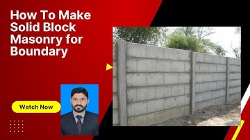 how to make block masonry  boundary wall in auto cad