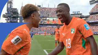 PÉPÉ DELIVERS! Ivory Coast go 1-0 up vs Curaçao | FIFA World Cup 2026™