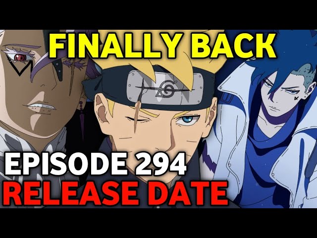 Is Boruto episode 294 releasing this weekend after time skip tease?