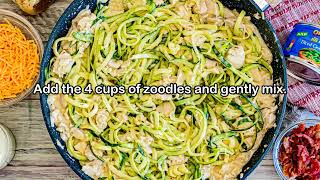 Easy Cheesy Zucchini Chicken Casserole Recipe