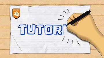 Grease Pencil Hand Drawing Animation Tutorial