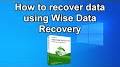 Wise Data Recovery from www.youtube.com