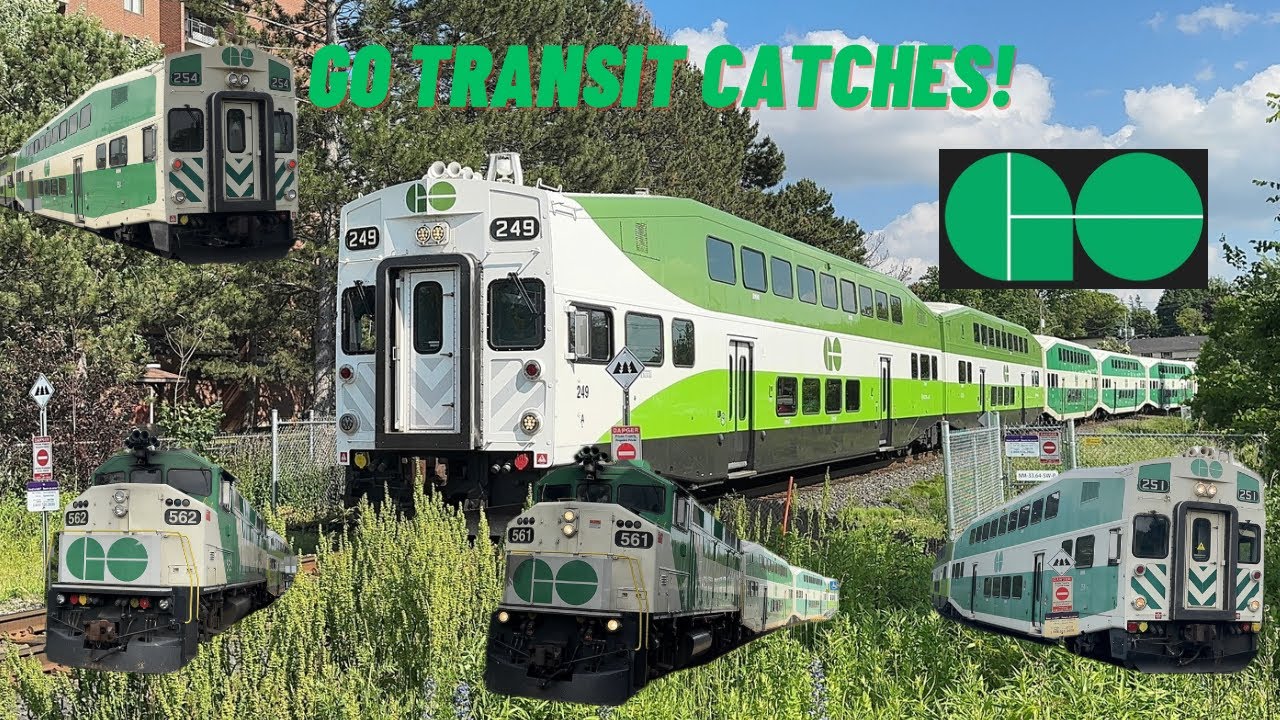 (Go 561, 562, 249, 251, Emergency Horns, And More) Go Transit Railfanning At Newmarket And Aurora