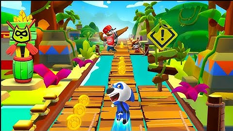 Noob Vs Pro Vs Hacker talking Tom Hero dash Run