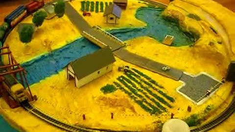 N Scale Coffee Table Layout