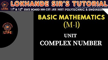 COMPLEX NUMBER- 05 | RADIUS | AMPLITUDE | POLAR FORM  | Basic Mathematics | First Year Diploma
