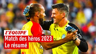 Le résumé du match des héros Team Unicef - Team RC Lens