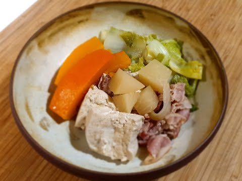 冬レシピ　 豆腐と野菜の煮つけ