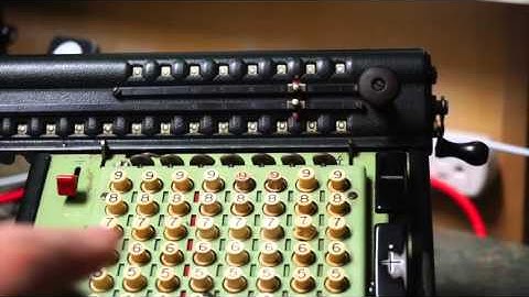 Monroe High Speed Calculator No 1